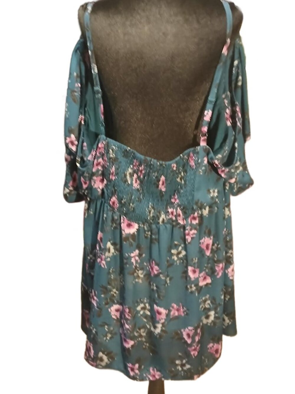 TORRID Floral Cold Shoulder Blouse - Picture 3 of 4
